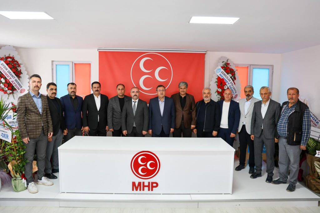 # AK Parti Malatya İl Başkanı Ali Bakan’dan, MHP İl Başkanlığına Atanan Turgay Şengönül’e “Hayırlı Olsun” Ziyareti