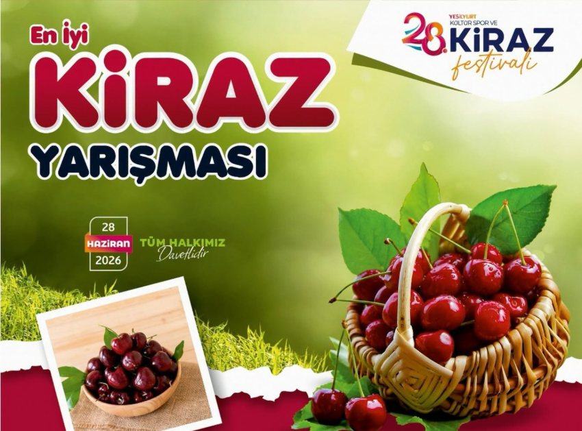 Malatya Yeşilyurt’ta Büyük Heyecan: En İyi Kiraz Yarışması Başlıyor