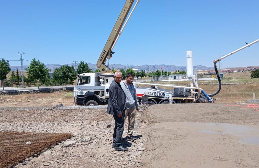 Arguvan’da Modern Sosyal Tesis İnşaatı Aralıksız Sürüyor