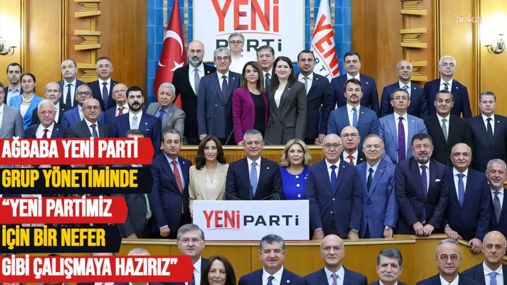 Veli Ağbaba, YENİ Parti Grup Yönetiminde Görev Aldı: “Bir Nefer Gibi Çalışacağız”