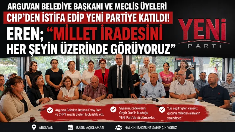 Arguvan’da Siyasi Deprem: Ersoy Eren CHP’den İstifa Etti