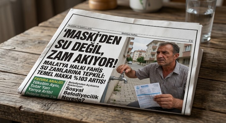 Zam Değil, Açıkça Soygun: Yüzde 103’lük Su Zammı Ne Demektir?